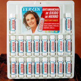 Flexene Ferven caja con productos Ferven