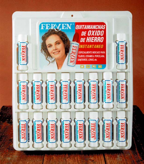 Flexene Ferven caja con productos Ferven